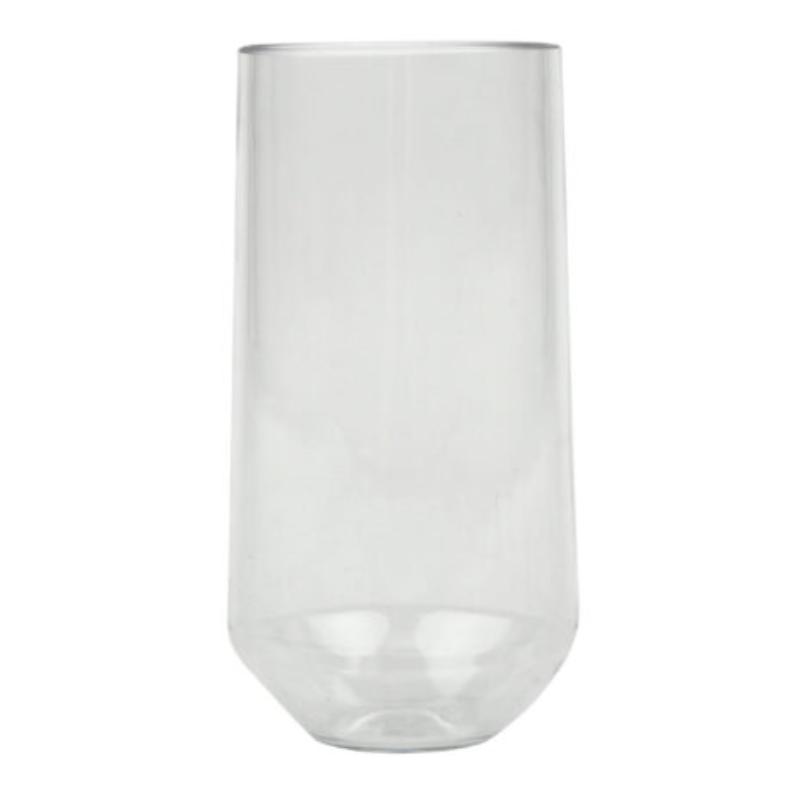 Picture of Winco SW-2004-CL 14 oz Tritan Clear Wide Base Tumbler - 15 oz Rim-Full&#44; 2.625 in. Top Dia.&#44; 5.75 in. Tall&#44; G.E.T. Via