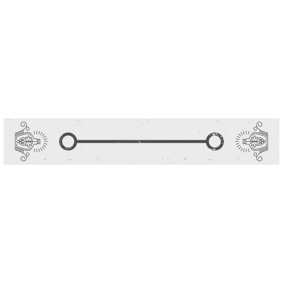 Picture of Winco BB-TSS 4 x 0.75 in. White Matte Paper - 2 Color Tamper Seal, 100 Labels Per Roll