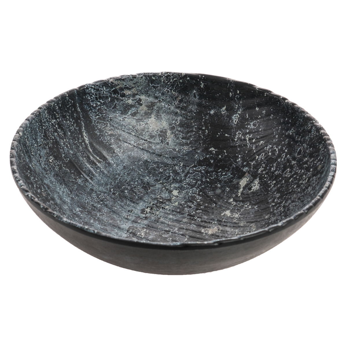 Picture of Winco END200 72 oz Endure Weathered Pewter Buffet Melamine Bowl, 10 x 10 x 3.75 in. - G.E.T, Cheforward - Each 12