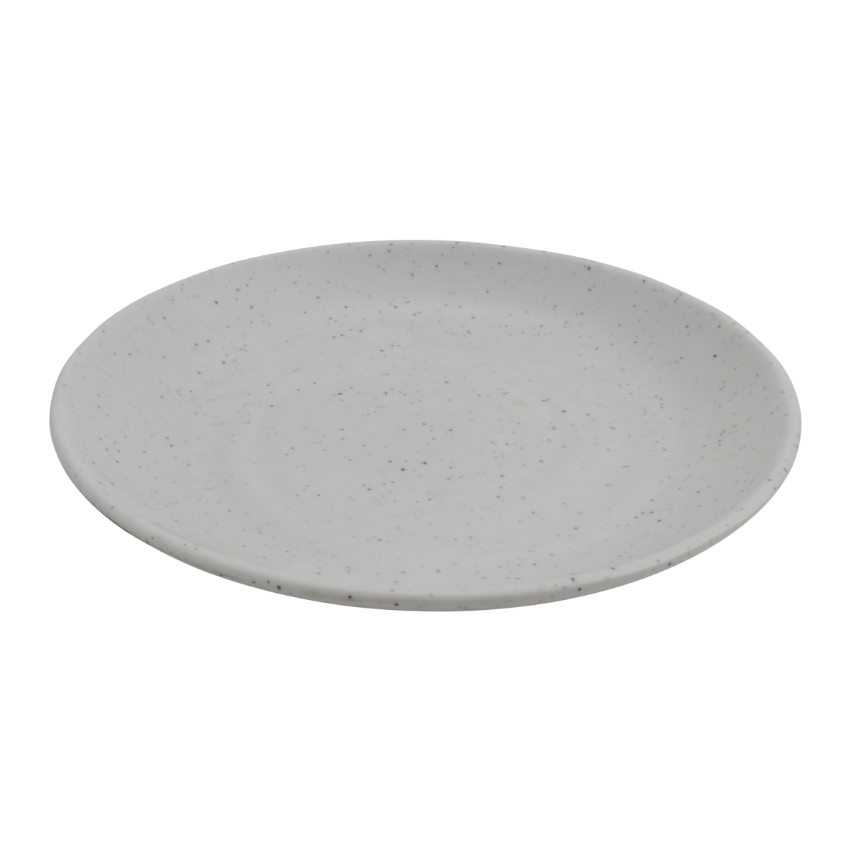 Picture of Winco INF201 8.3 in. Infuse Stone Grey Round Melamine Plate - Medium - 8.3 x 8.3 x 1.1 in. - G.E.T, Cheforward - Each 40