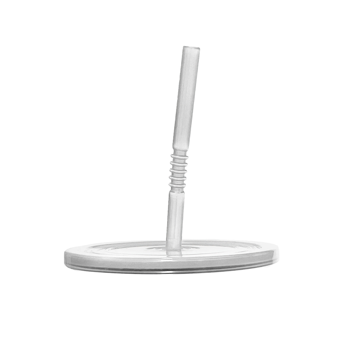 Picture of Winco SC-16-LIDSTRAW-CL Replacement Lid & Straw for SC-16 Reusable Tumbler - Lid Dia. 4.25 x 0.3 in. - Straw Length 8.25 x 0.3 in. Dia. Opening. G.E.T - Clear - 4 Dozen