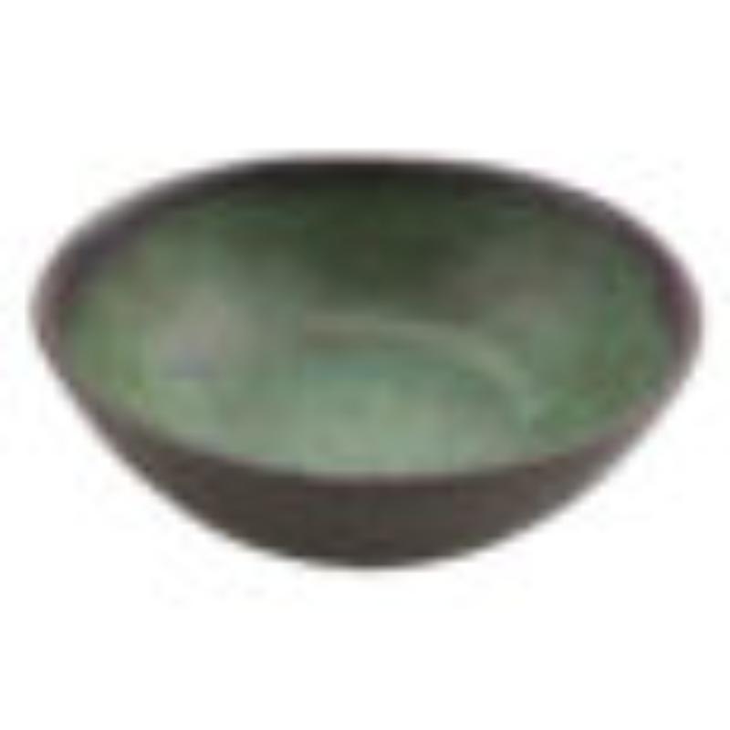 Picture of Winco 38769-SP 8 oz Savor Spruce Melamine Bowl - 9.5 oz Rim-Full, 5.125 x 4.69 x 1.5 in., G.E.T., Cheforward