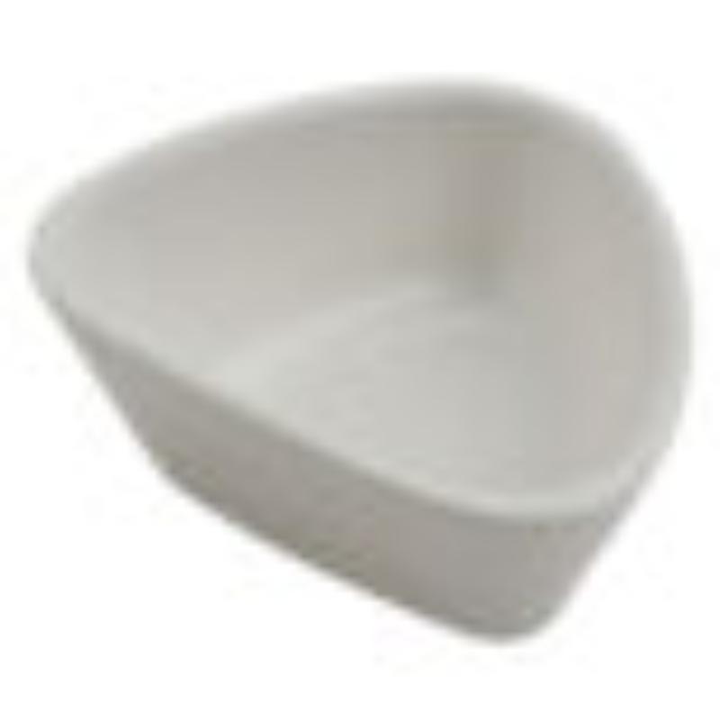Picture of Winco 30282-TOH 3.5 oz Revive Touch of Honey Triangle Melamine Ramekin with Organic Texture, 3.69 x 3.44 x 1.63 in., G.E.T., Cheforward
