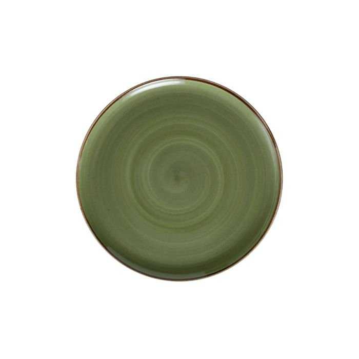 Picture of Winco PA1616712812 11 in. Coupe Plate, Olive Artisan - 1 Dozen
