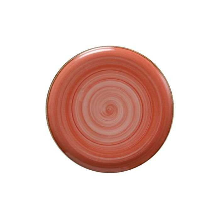 Picture of Winco PA1618711724 7 in. Coupe Plate, Salmon Artisan - 2 Dozen