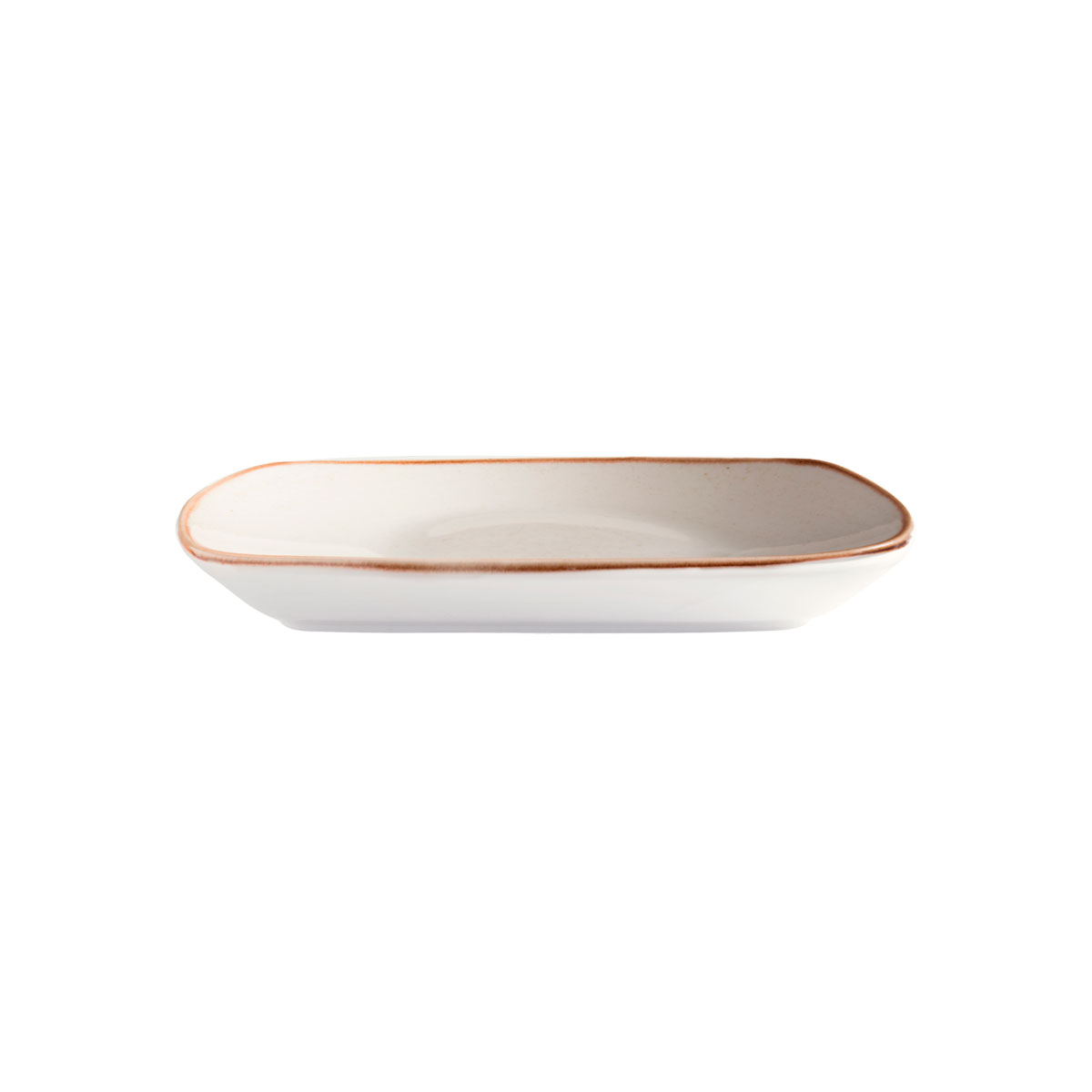Picture of Winco PA1605437612 10.5 x 5 x 1.6 in. Porcelaine Bandeja Cilantro, G.E.T. Artisian Beige - 2 Dozen