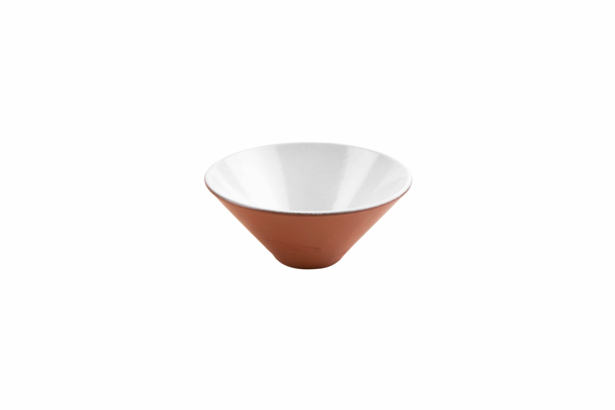 Picture of Winco SH.BL-1115WHT 16 oz Stone Heart White Terracotta Japan Bowl, 5.9 x 3.07 in. - G.E.T, Cheforward - Each 24