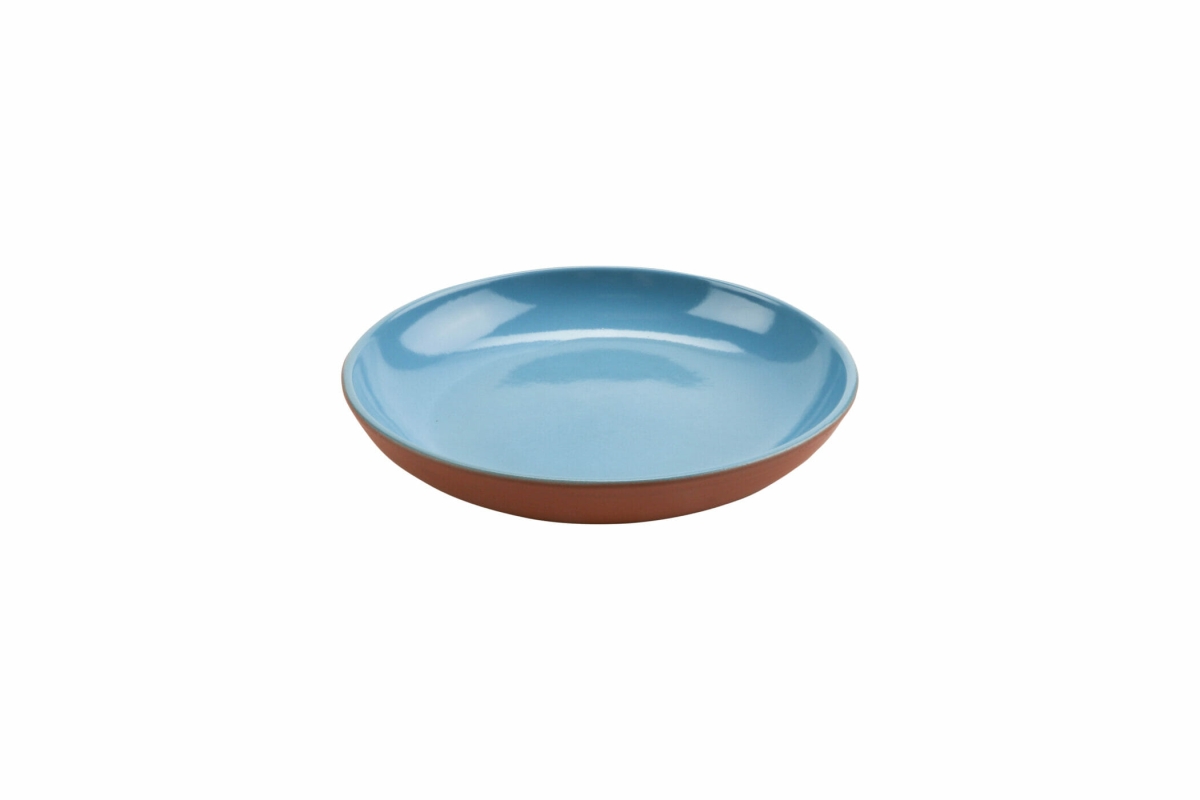 Picture of Winco SH.AZC-1222BLU 8.46 in. Stone Heart Blue Terracotta Soup Bowl, 8.46 x 1.57 in. - G.E.T, Cheforward - Each 12