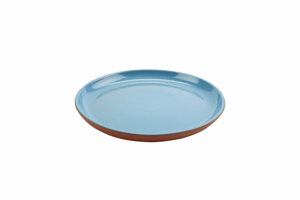 Picture of Winco SH.AZC-1226BLU 10.23 in. Stone Heart Blue Terracotta Deep Plate, 10, 23 x 0.98 in. - G.E.T, Cheforward - Each 6