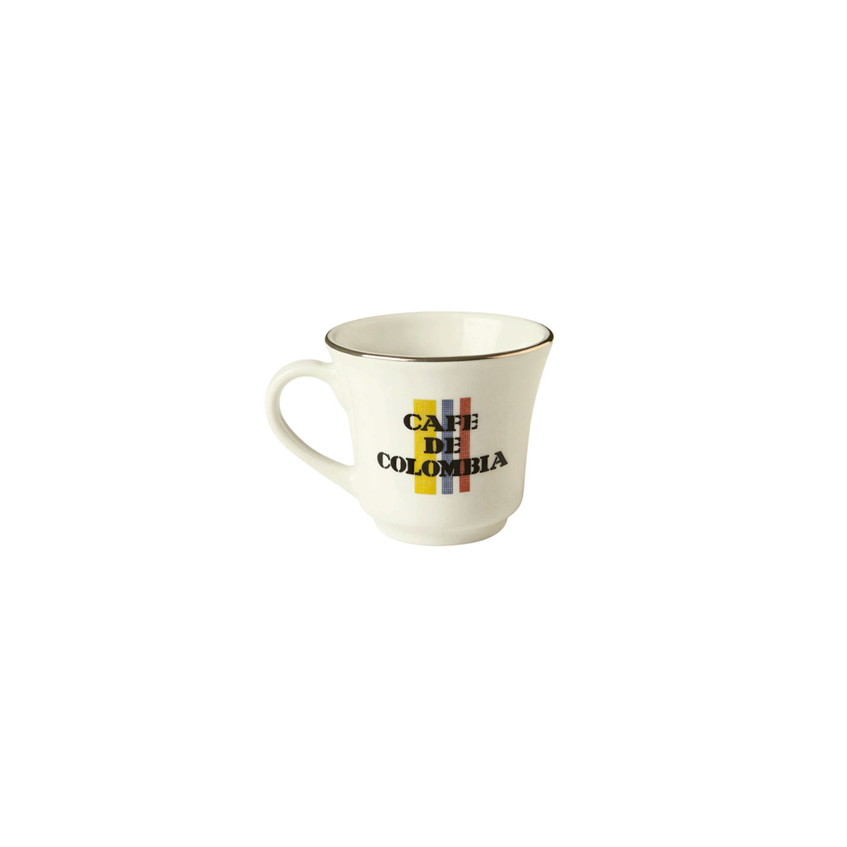 Picture of Winco PP1701604224 Coffee Cup 5 oz Cafe De Colombia - Multi Color - 12 Each