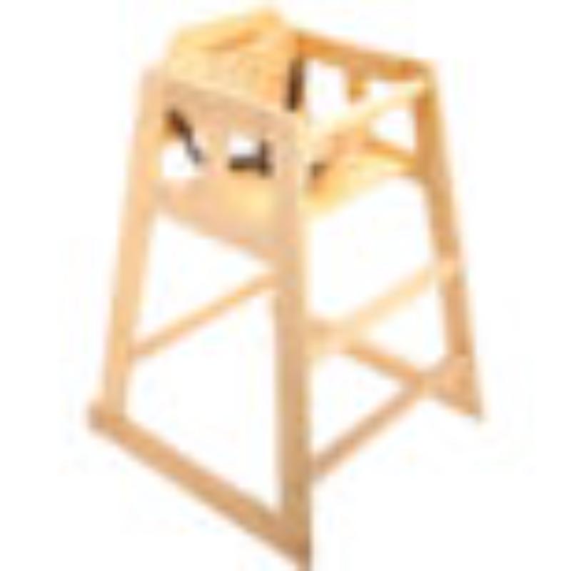 Picture of Winco HC-100-MOD-N2 High Chair Modified, Natural2 Assembly Required