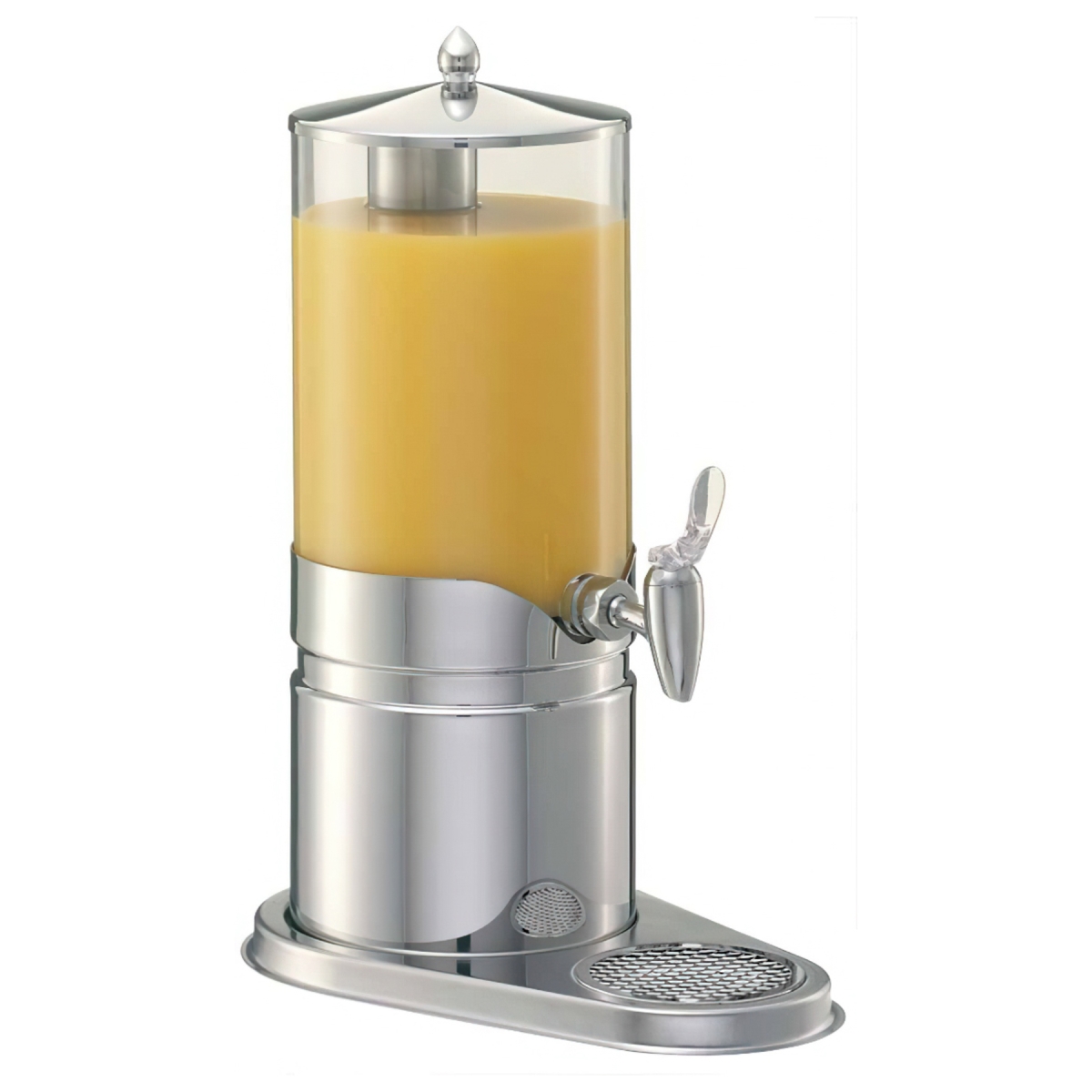 Picture of Winco 3170010 2.6 qt. & 0.7 gal & 2.5L Juice Dispenser Set with Stainless Steel Base