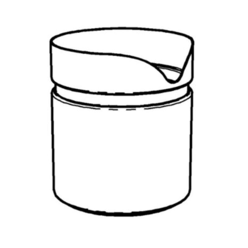 Picture of Winco 3170110 Replacement Stainless Steel Bottom Body for Elegance Juice & Milk Dispensers - Frilich 3ST016