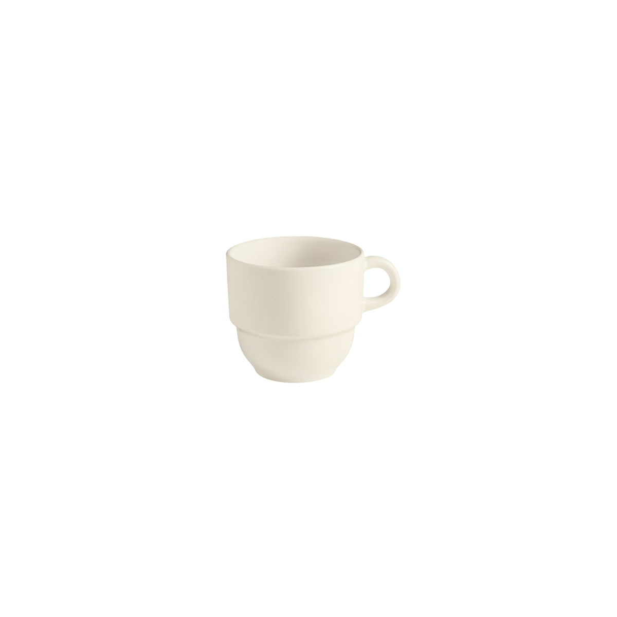 Picture of Winco PL1100004148 Pocillo Cafe 110CC Nevada - White - 1 Dozen