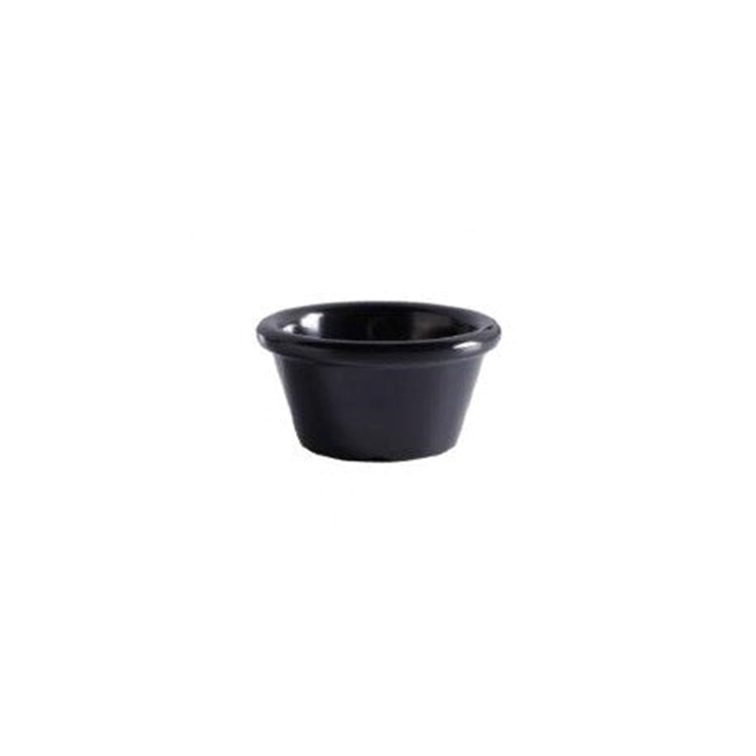 Picture of Winco PM1044627024I Salsa Bowl 41CC Melamina Black - 1 Dozen