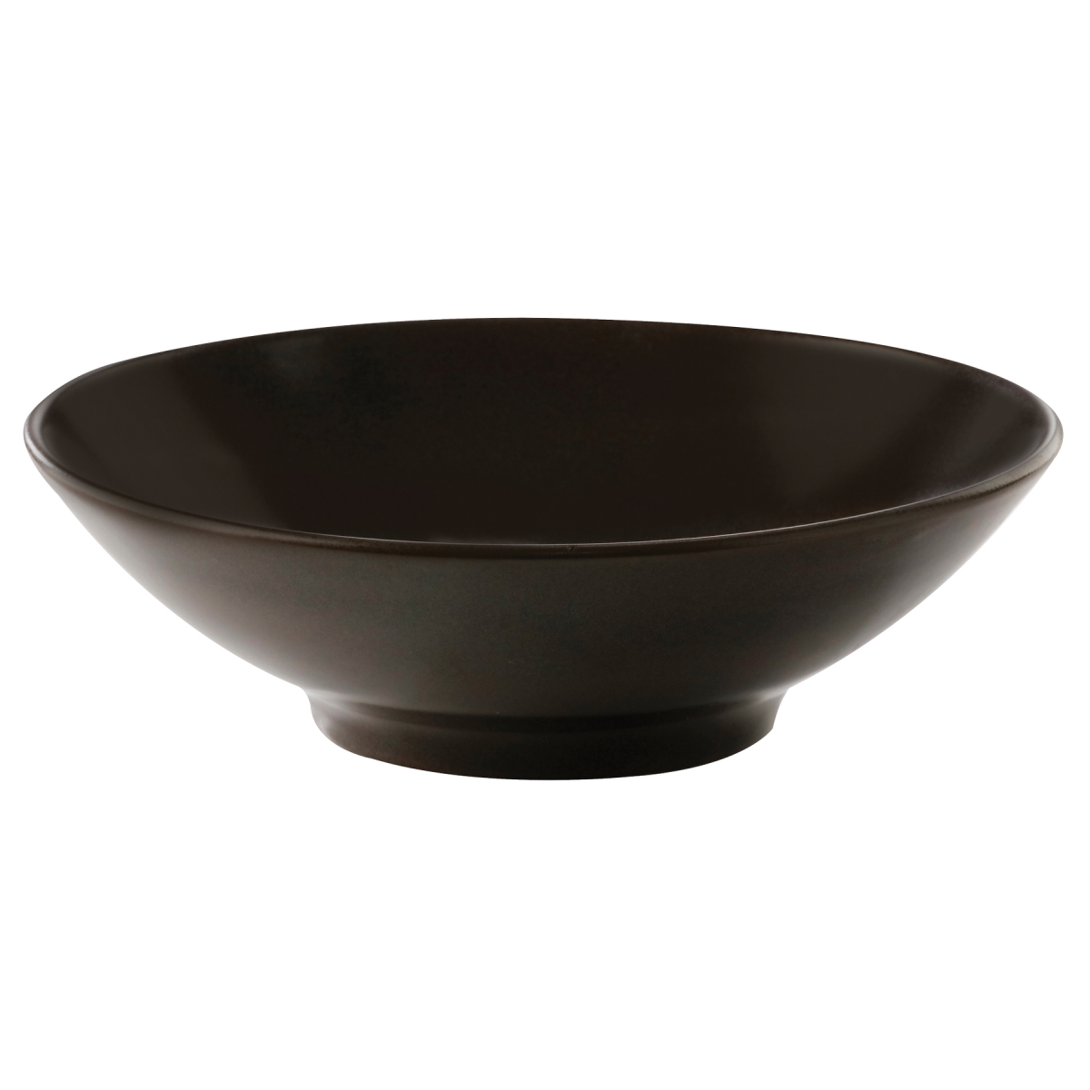 Picture of Winco PA1942923224 18.4 oz Brown Reactive Glaze Porcelain Bowl, 7.25 in. Dia., Corona Cosmos Mercury - 2 Dozen