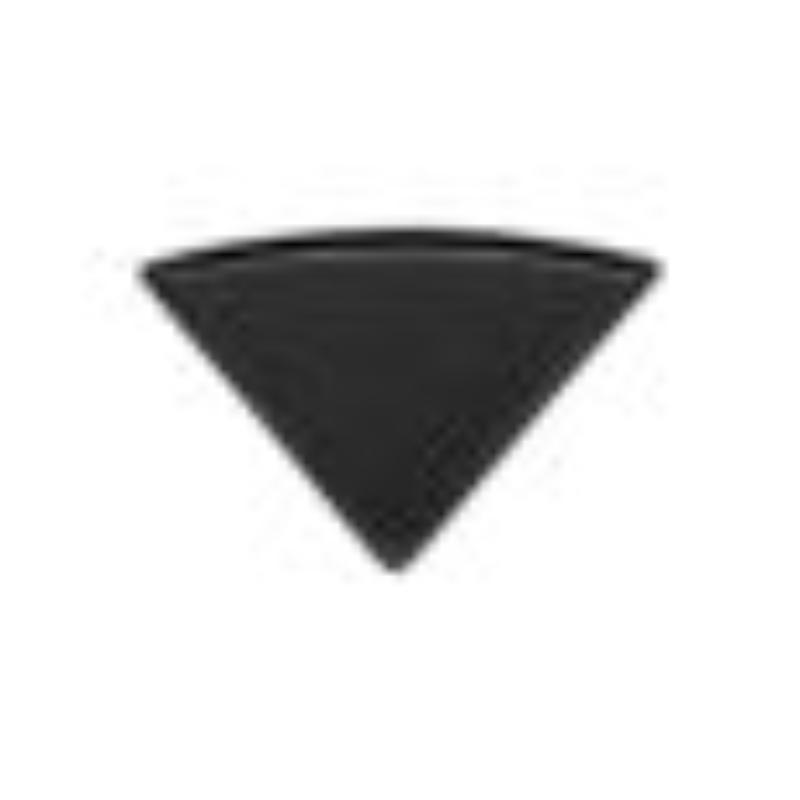 Picture of Winco PZ-85-BK 8.75 x 9 in. Triangle Pizza Plate - Black