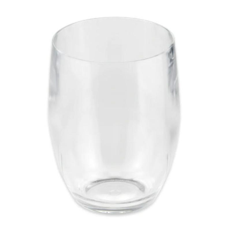 Picture of Winco SW-1461-CL 12 oz, 3.4 in. Stemless Wine Glass, 4.7 in. Tall - Clear