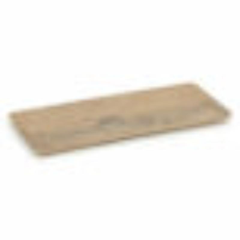 Picture of Winco SB-1460-OW 14.5 x 6 in. Rectangular Melamine Faux Oak Wood Display Board, 0.75 in. Tall, G.E.T. Madison Avenue