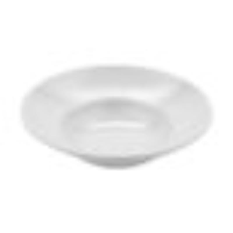 Picture of Winco B-16-MN-W 16 oz - 53.80 oz Rim-Full, 10 in. Textured Rim Bowl, 2.5 in. Deep, White