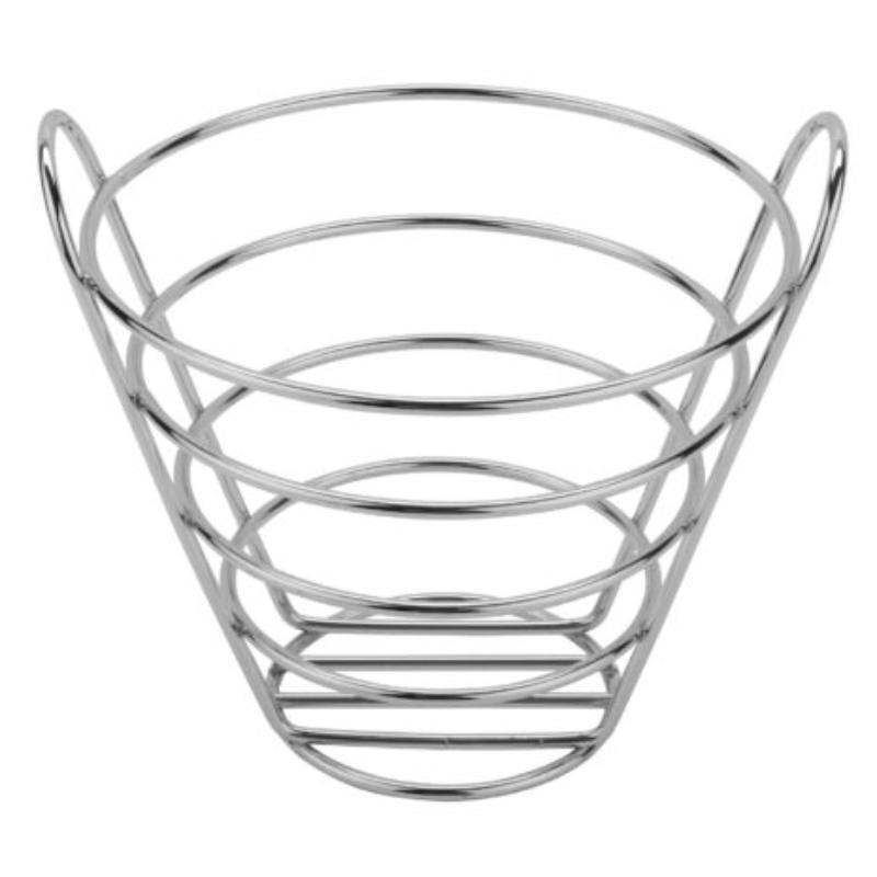 Picture of Winco 4-22787-S 7 in. Round Bucket Basket, 7 in. Tall - Chrome