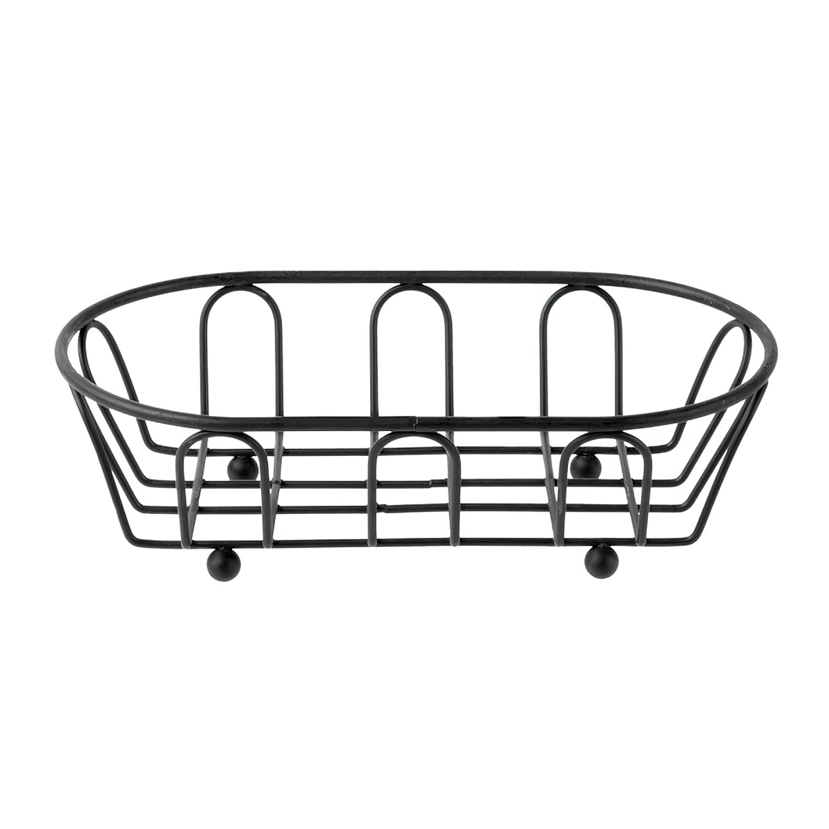 Picture of Winco 4-33450 7.75 x 4.5 in. Basket, 2.25 in. Tall - Black - Each 12