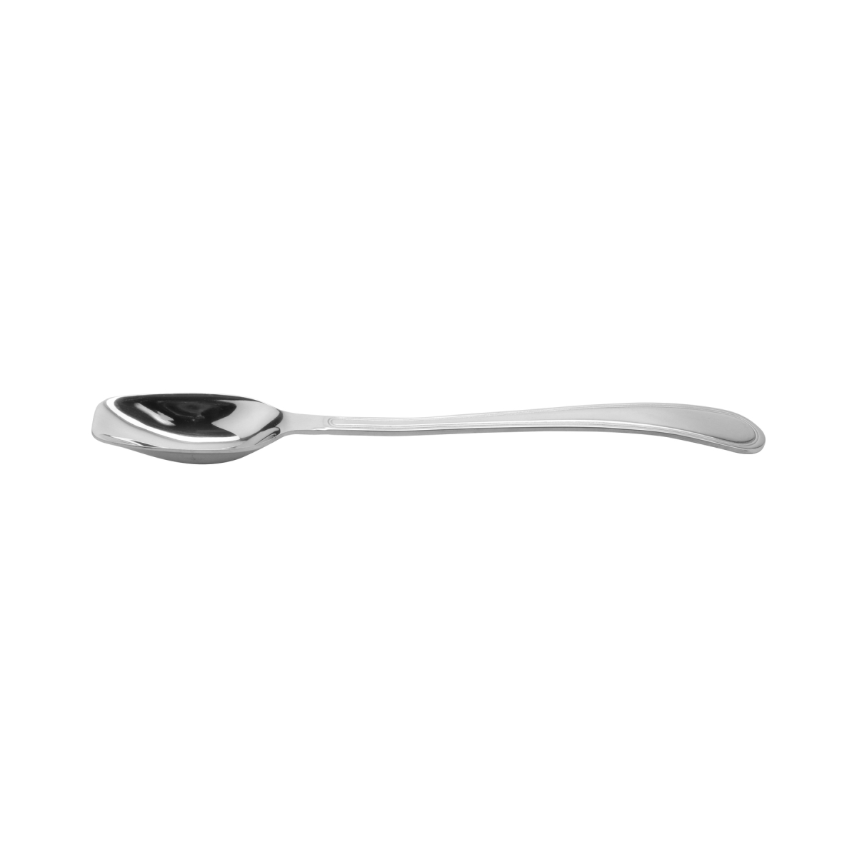 Picture of Winco BSRIM-04 0.75 oz, 9.25 in. Stainless Steel Scoop Spoon with Mirror Finish - Each 12