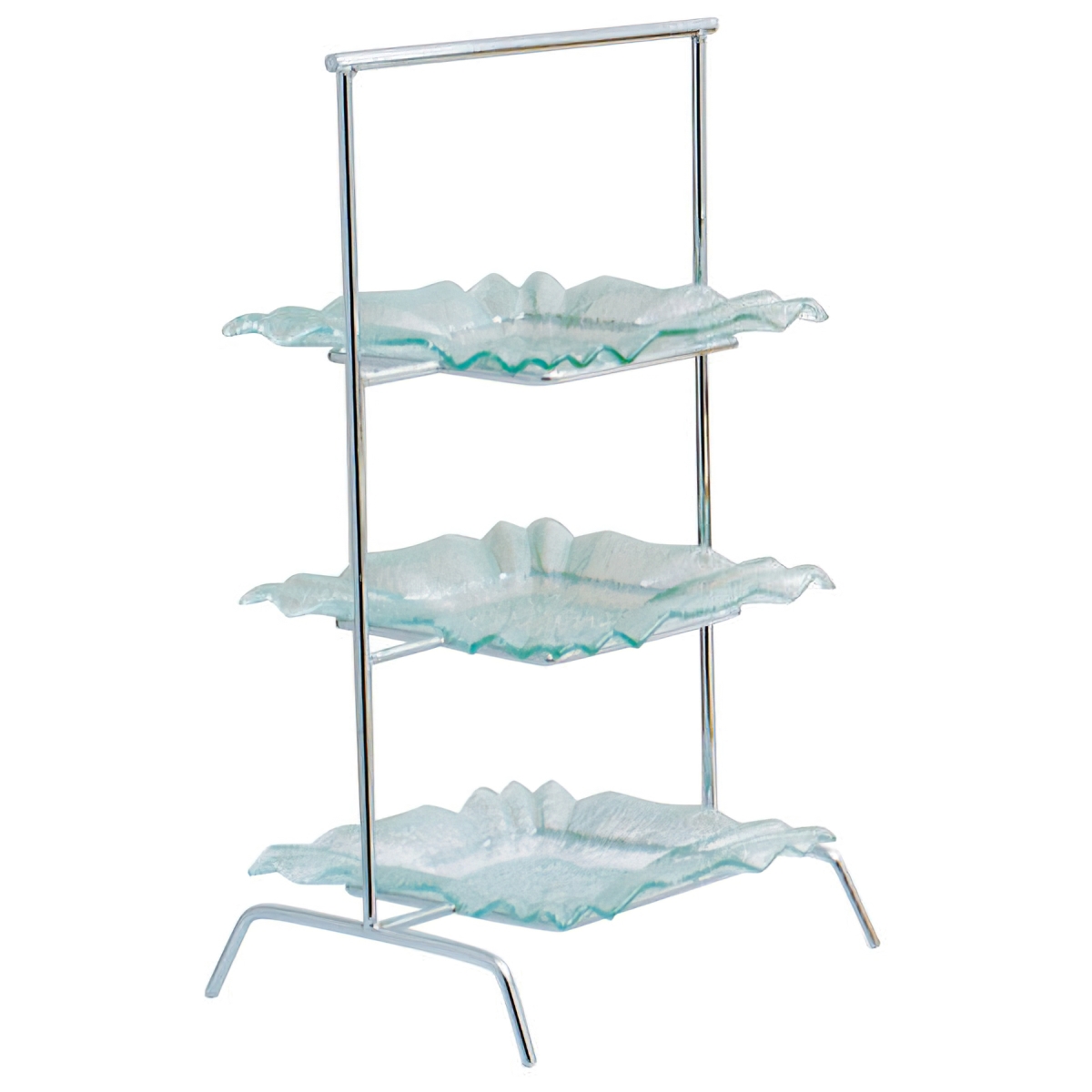 Picture of Winco IR-409C 15.75 x 12 in. Chrome 3-Tier Riser, 27 in. Tall