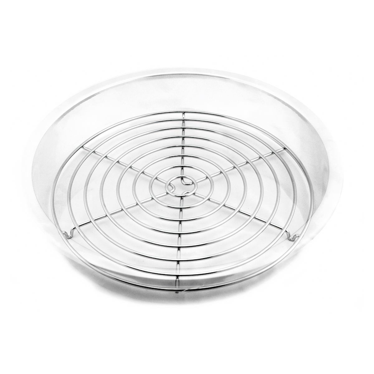 Picture of Winco WG-101 12.5 in. Full Circle Chrome Wire Grate, 0.75 in. Tall - Each 6