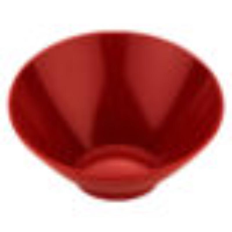 Picture of Winco B-792-CR 24 oz - 1.3 qt. Rim-Full - 9.25 in. Cascading Bowl, 4.75 in. Deep - Cranberry