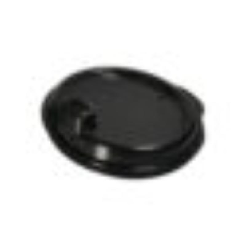 Picture of Winco EC-100-LID-BK Replacement Lid for EC-124 & EC-116. 3.9 x 3.9 x 0.83 in. G.E.T., Eco-Takeouts - Black
