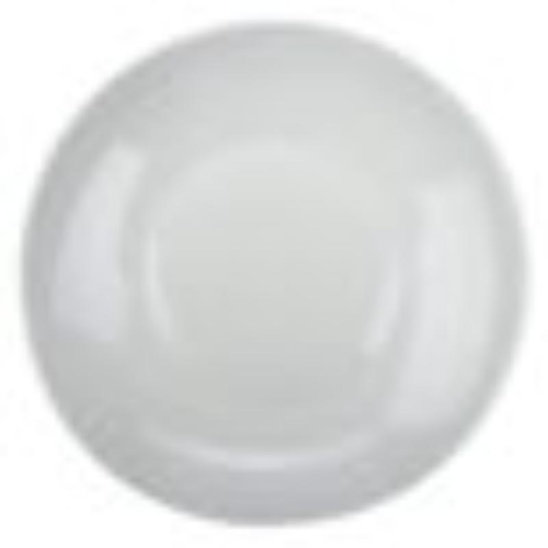 Picture of Winco PA1101823312 11 in. Bright White Porcelain Deep Coupe Plate, 11.25 in. Top Dia., 1.5 in. Deep, 1.75 in. Tall, Corona Actualite