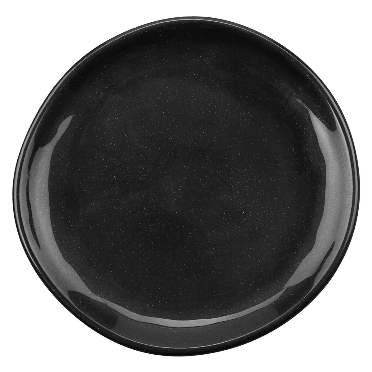 Picture of Winco CS-7-CSS 7 in. Melamine Irregular Round Coupe Plate, Cosmo Stardust - G.E.T, Cosmo - 1 Dozen