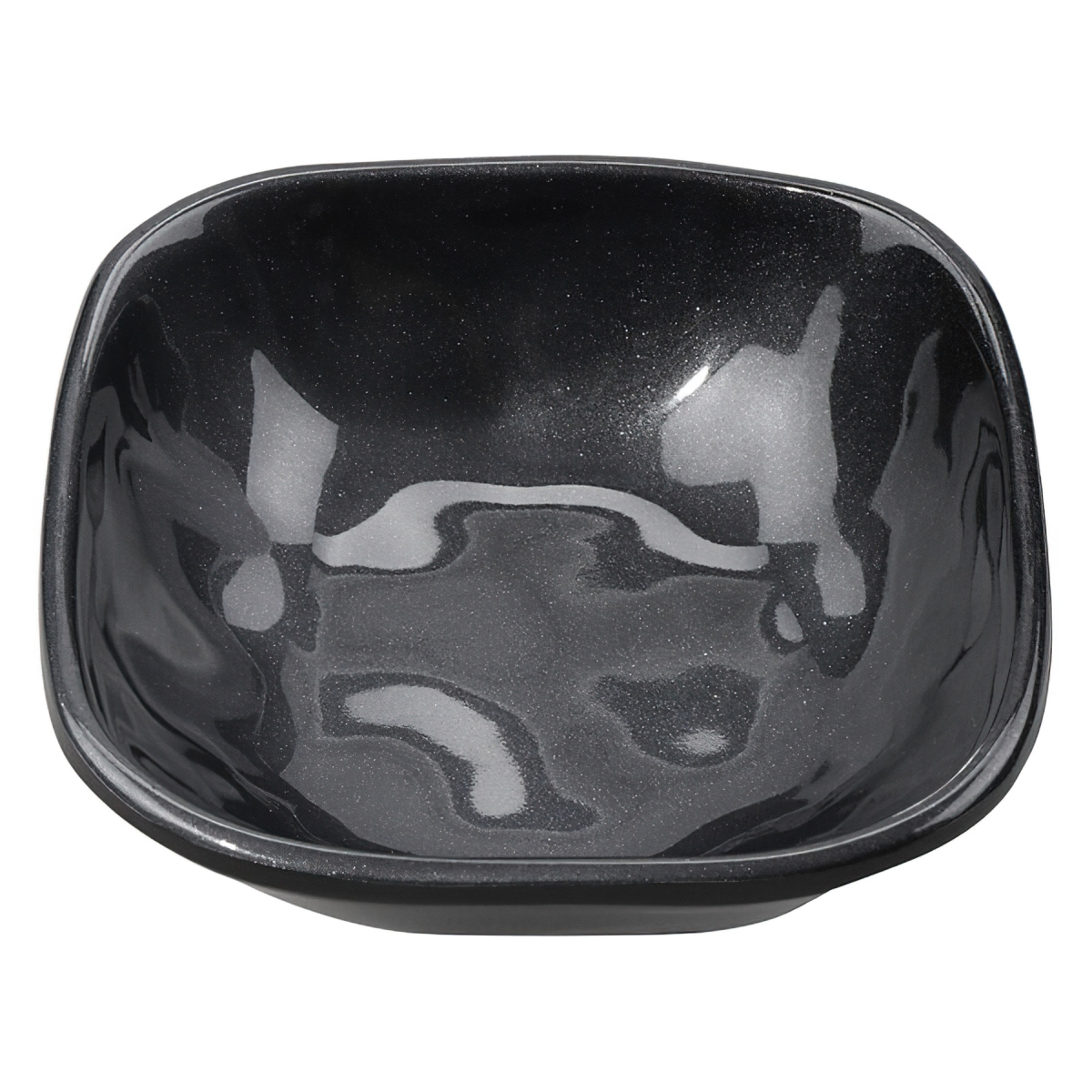 Picture of Winco SB-5-CSS 5 oz Melamine Small Square Side Bowl - 5.5 oz Rim-Full, 4.25 in., 1 in. Deep. Cosmo Stardust - G.E.T. Cosmo - 4 Dozen