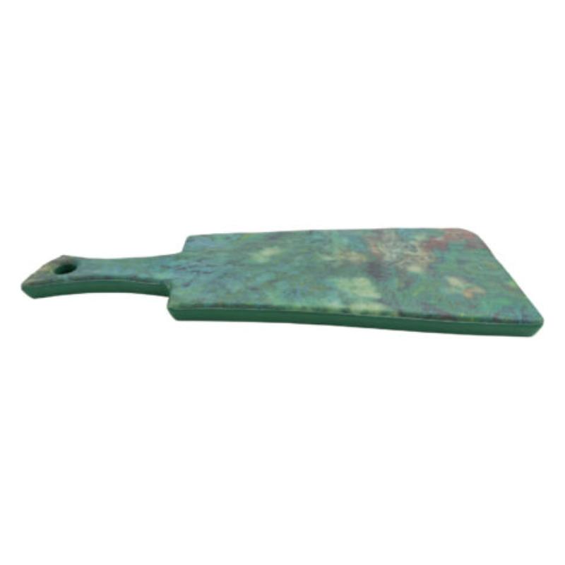 Picture of Winco 15019051037 15.5 in. Lapis Parrot Wing Rectangle Melamine Board with Handle, 15.5 x 6 x 0.5 in., G.E.T., Cheforward