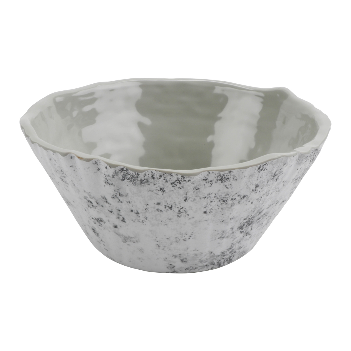 Picture of Winco END207 96 oz Endure Peblle Trunk Melamine Bowl - Large - 10 x 10 x 4.25 in. - G.E.T, Cheforward - Each 6