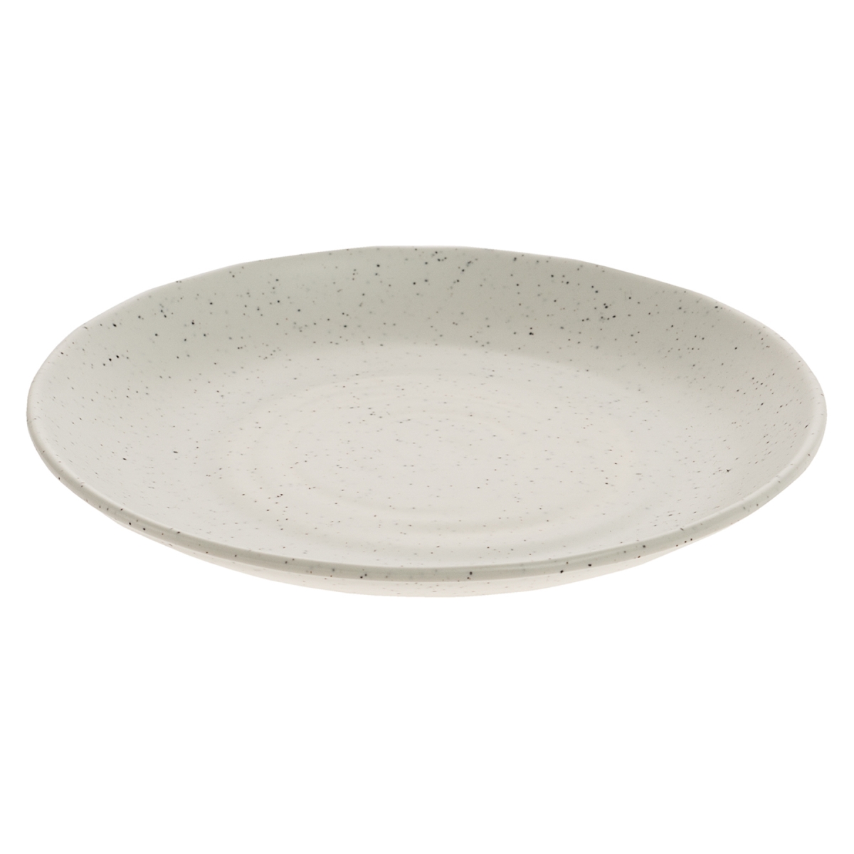 Picture of Winco INF100 10 in. Infuse Stone Natural Round Melamine Plate - Large - 10 x 10 x 1.3 in. - G.E.T, Cheforward - Each 6