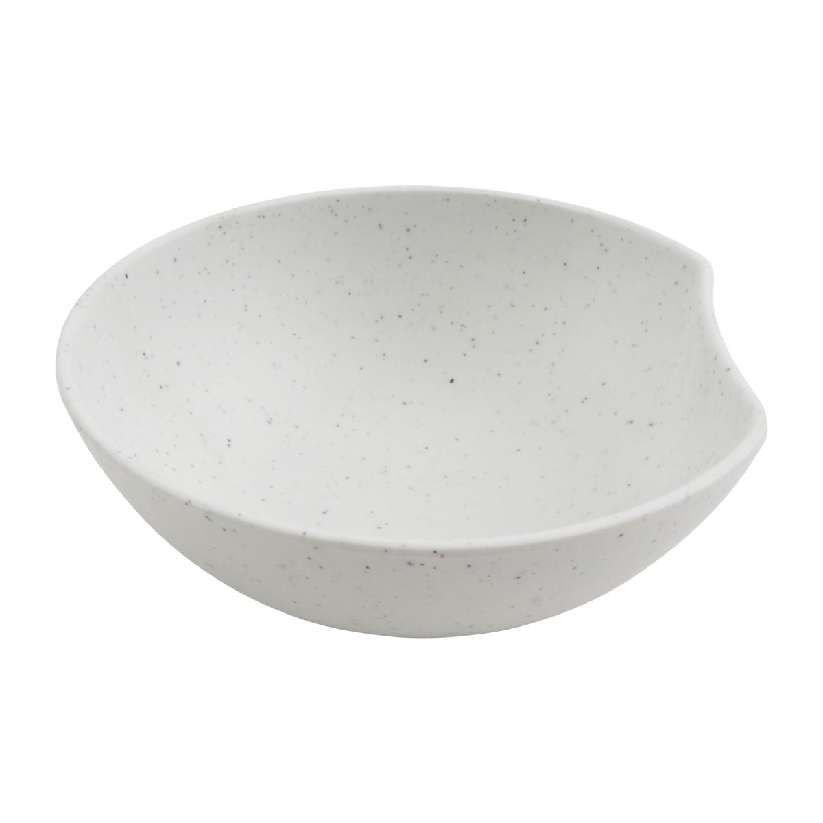 Picture of Winco INF208 31.45 oz Infuse Stone Grey Dented Melamine Bowl, 7.2 x 6.6 x 2.5 in. - G.E.T, Cheforward - Each 20