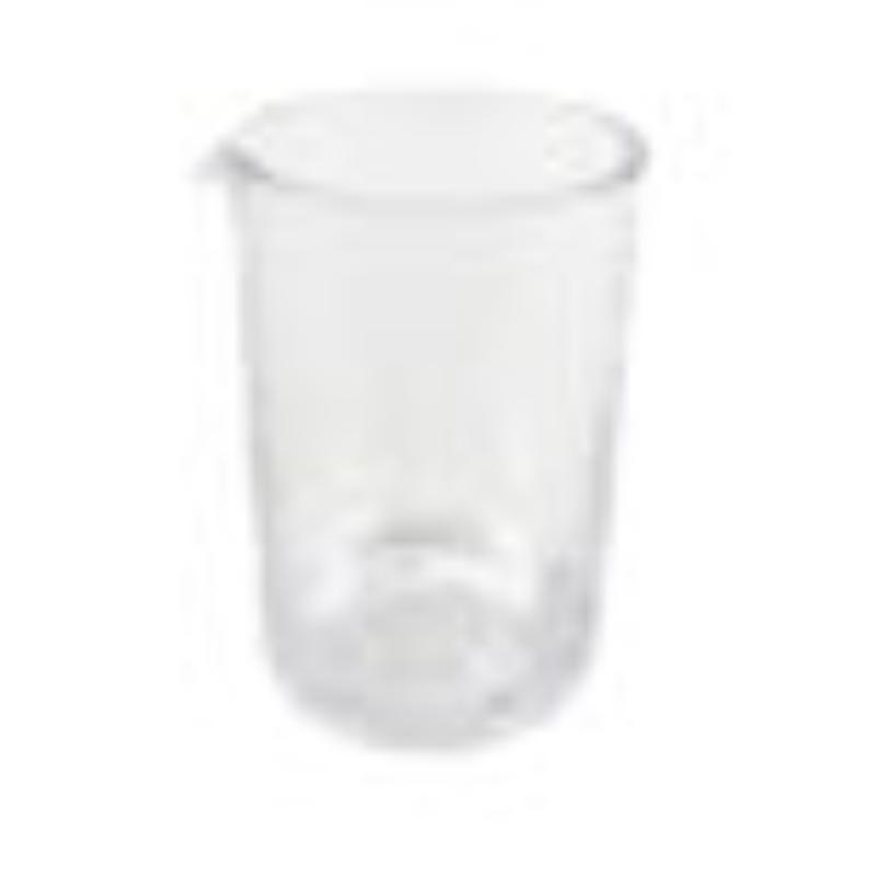 Picture of Winco MB-20-CL 20 oz Mixing Glass 3.5 in. Top Dia. x 5.5 in. - Max 22.5 oz Top To Spout - Clear