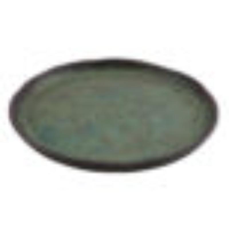 Picture of Winco 21141-SP 10 in. Savor Spruce Round Melamine Plate, 10 x 10 x 1 in., G.E.T., Cheforward