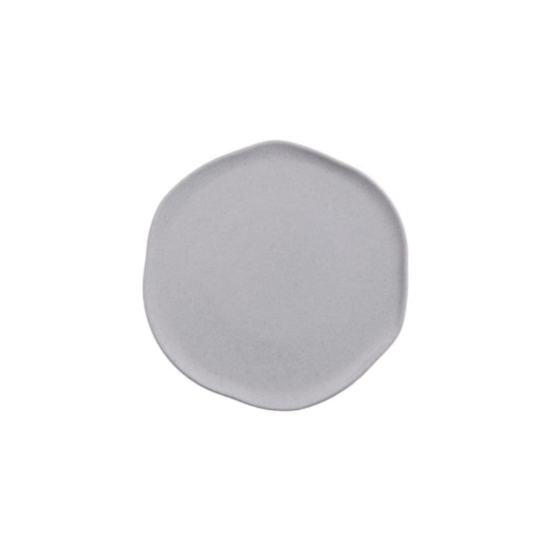 Picture of Winco PA1944892012 8.5 in. Ancestral Dinner Plate, Corona Ancestral Cosmos Moon Grey