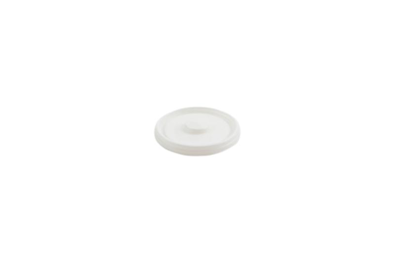Picture of Winco LID-07-W Disposable Lid for 7 oz Flared BB-07-CL - 3 x 3 x 0.31 in., G.E.T., Specialty Drinkware - 1000 Piece - White