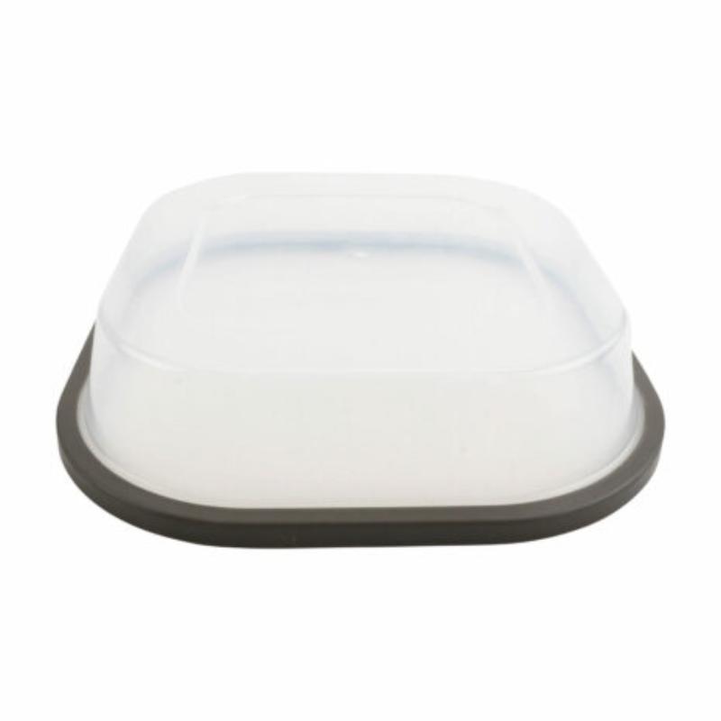 Picture of Winco LID-SB-48-CL Reusable Lid for SB-48, G.E.T. Evolution Lids - Clear