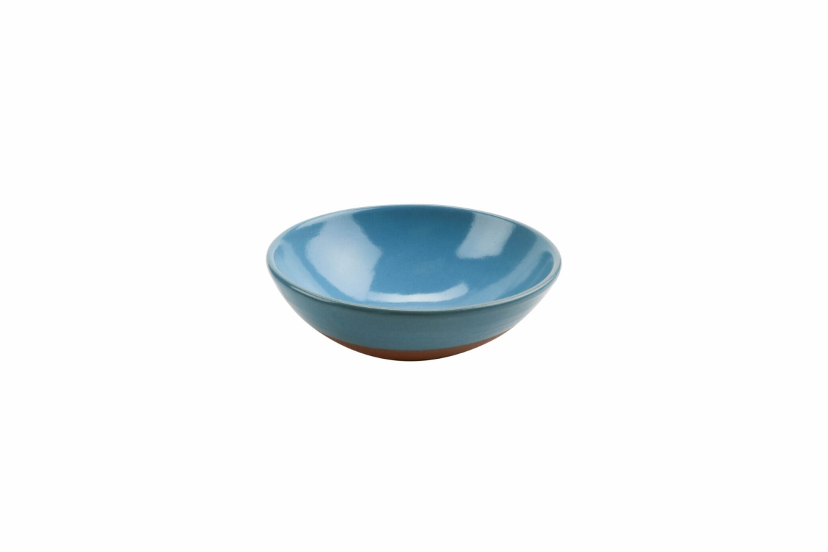 Picture of Winco SH.AZC-1319BLU 16.2 oz Stone Heart Blue Terracotta Chinese Bowl, 6.1 x 1.9 in. - G.E.T, Cheforward - Each 12