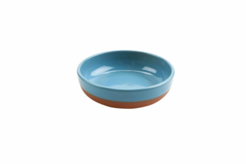 Picture of Winco SH.AZC-0620RBLU 50.7 oz Stone Heart Blue Terracotta Deep Bowl, 5.11 x 1.73 in., G.E.T., Cheforward