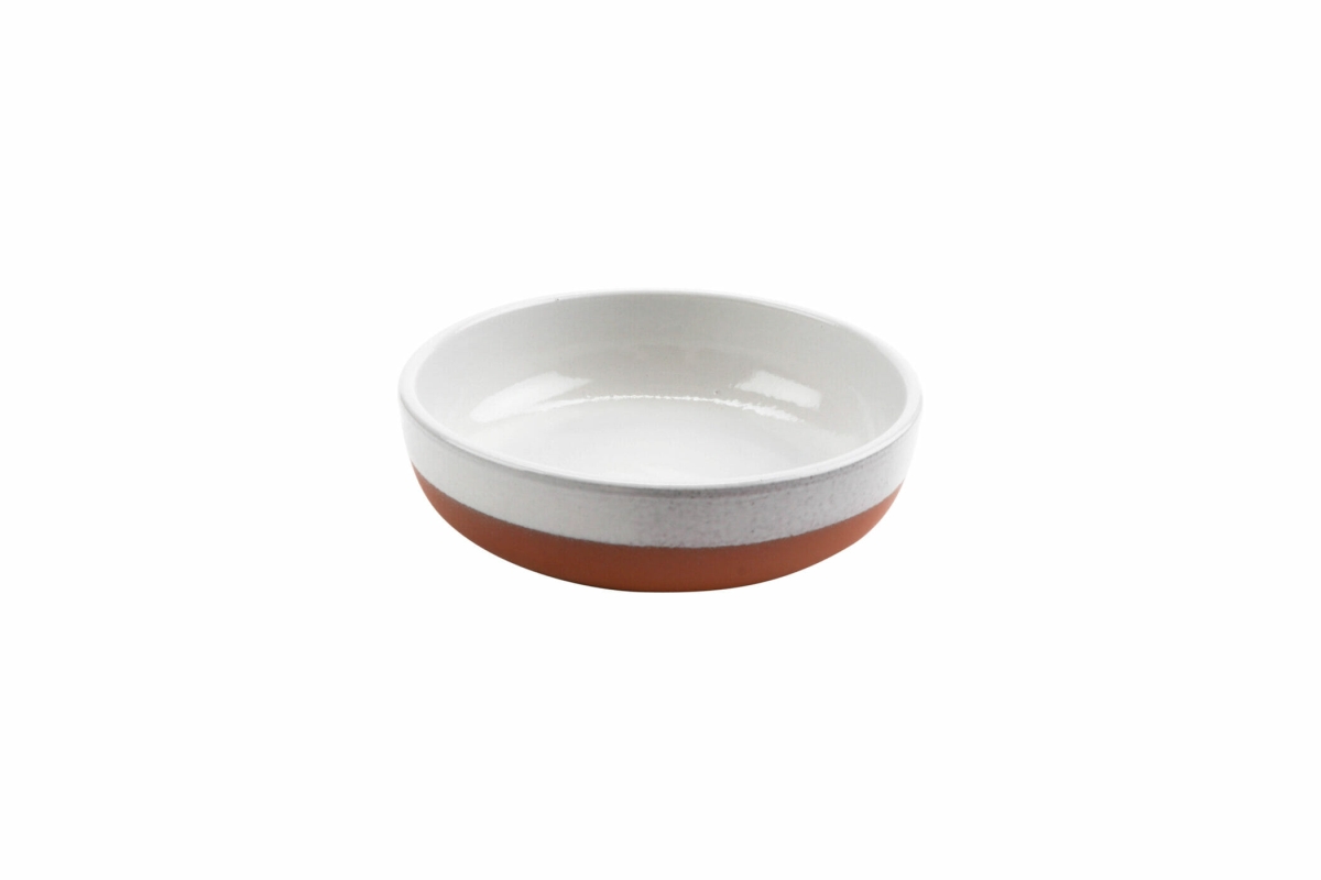 Picture of Winco SH.BL-0620RWHT 50.7 oz Stone Heart White Terracotta Deep Bowl, 5.11 x 1.73 in. - G.E.T, Cheforward - Each 6