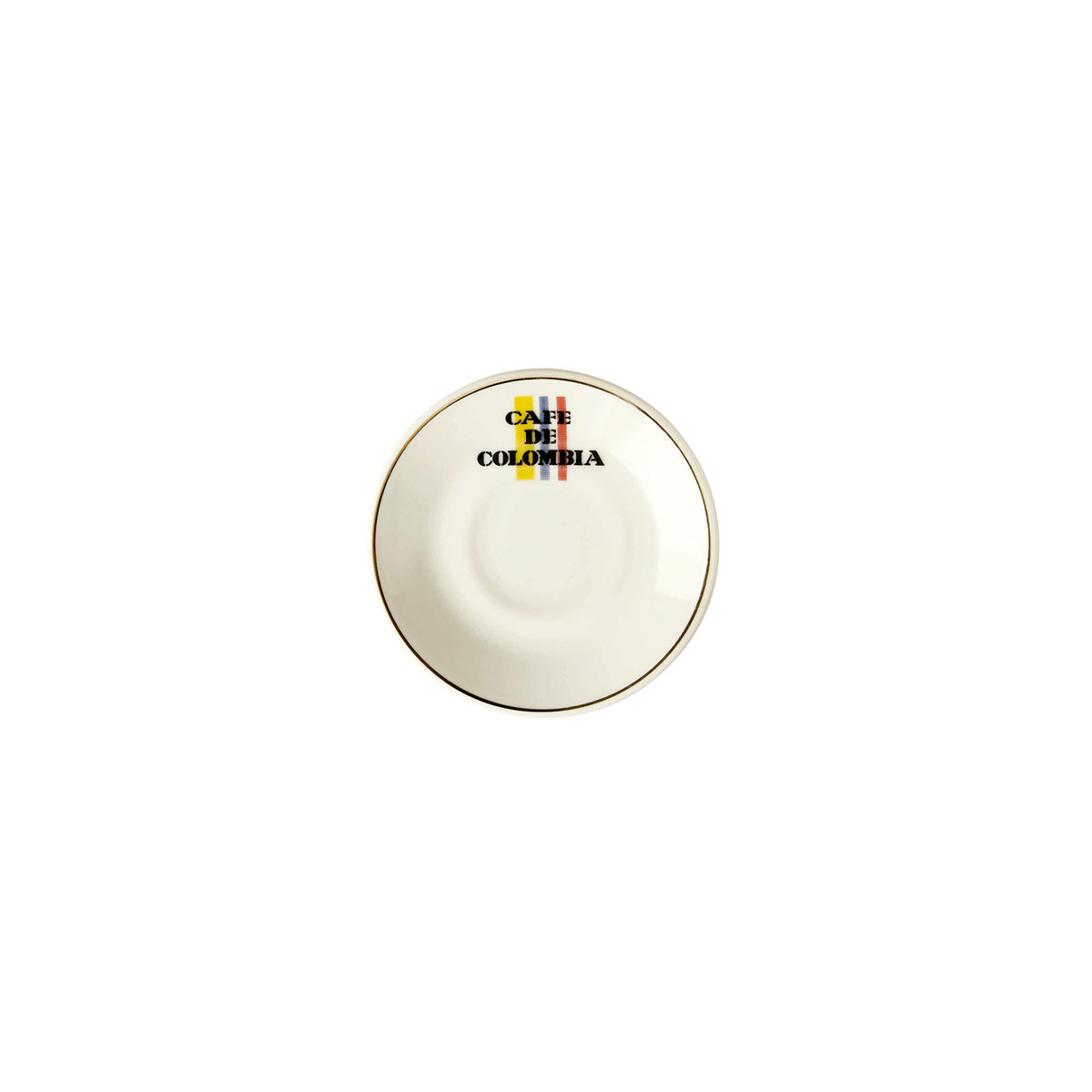 Picture of Winco PP1701600124 Coffee Saucer - Cafe De Colombia - 1 Dozen