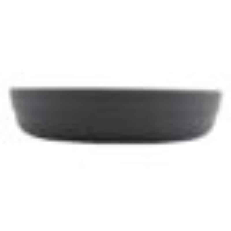 Picture of Winco RB-2-9-WM-GRM 42 oz Stackable Melamine Bowl - 54 oz Rim Full, 9 in. Dai. - White Matte Inside & Grey Matte Outside, G.E.T. - Roca Balance