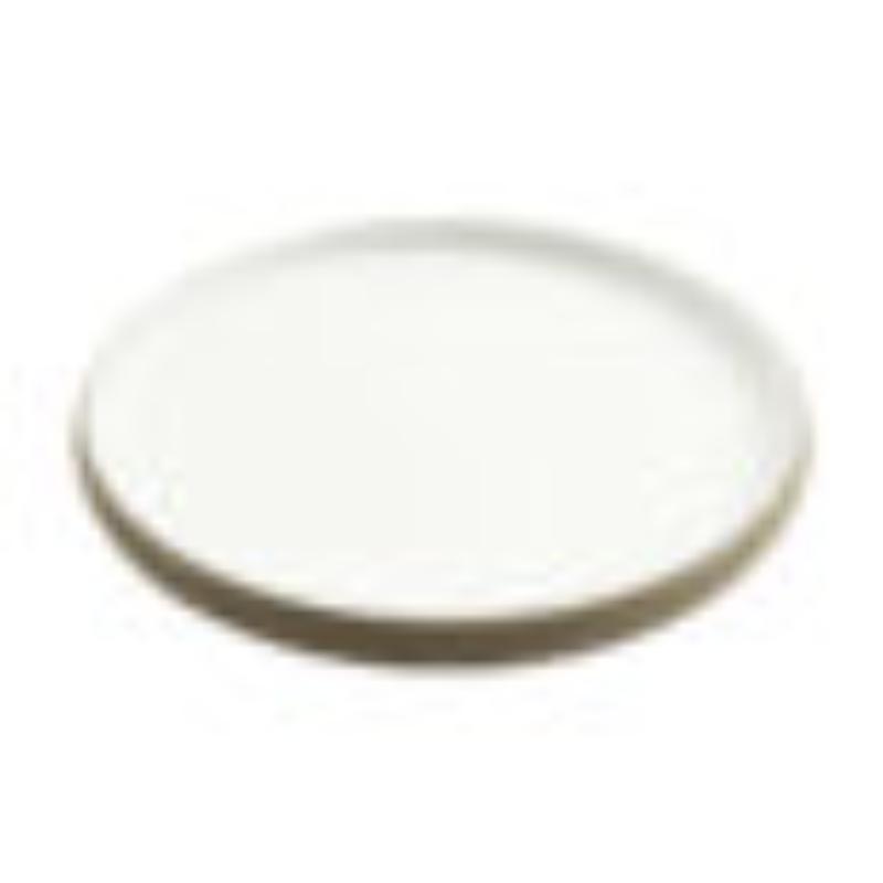 Picture of Winco 21379-TOH-SND 10.5 in. Hatch Touch of Honey Interior & Sandstone Exterior Round Melamine Plate, 10.5 x 10.5 x 1 in., G.E.T., Cheforward