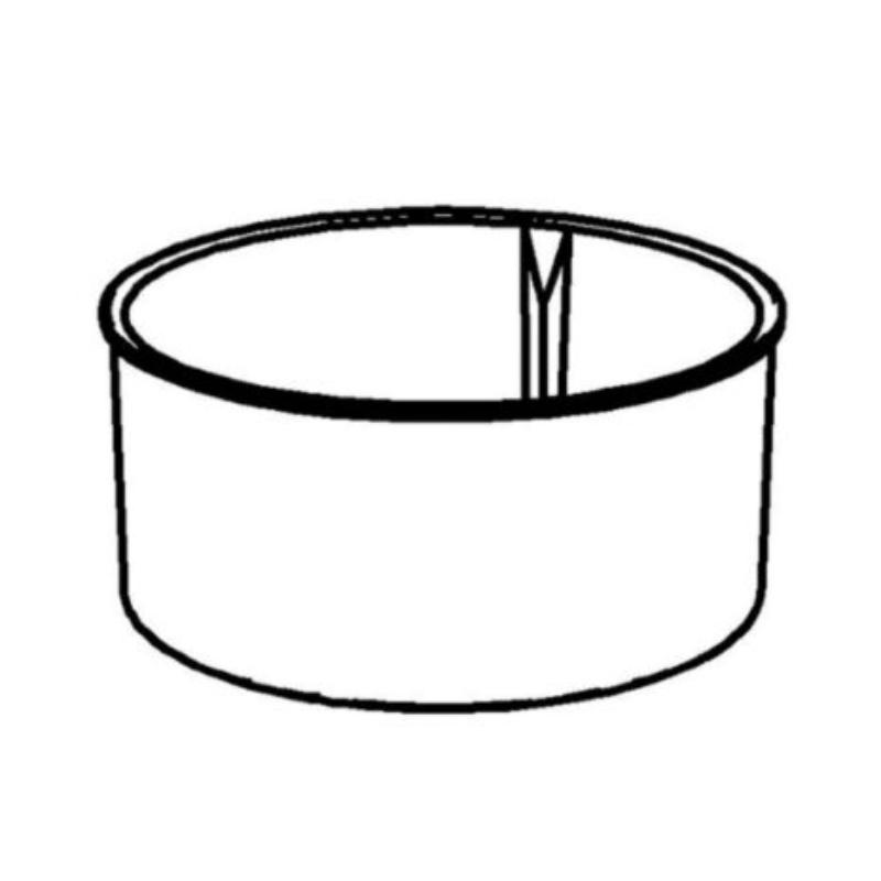 Picture of Winco 3159903 Replacement Plastic Insert for Connect Steel Base, Gray